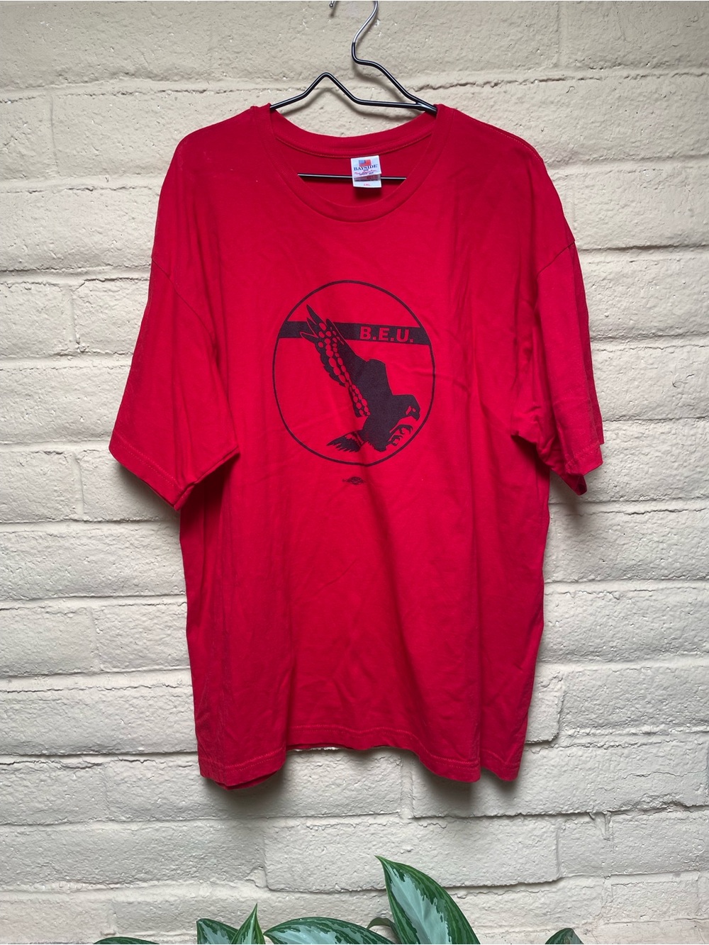 B.E.U. Red Short-Sleeve Graphic Men’s Tee